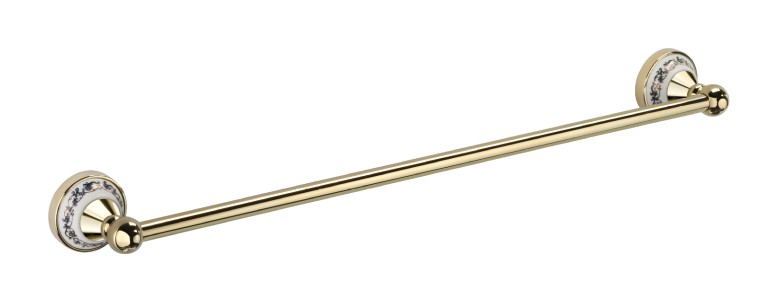 Полотенцедержатель трубчатый Bogema GOLD золото 63.1x8.1x6.2 Fixsen FX-78501G
