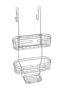 Полка овальная никель-хром 30x13.5x61 Fixsen FX-861