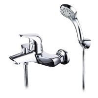 Смеситель для ванны и душа Poseidon хром 21.5x21x15.1 Lemark LM4214C