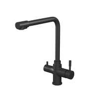 Смеситель для кухни черный 13.5x28x35.2 Rush MS9035-33Black