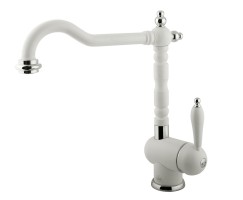 Смеситель для раковин Morea белый x27.5x28.5 Timo 2406F white-matt