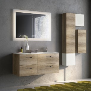 Зеркало Norma neo 80x3x60 Silver mirrors LED-00002417