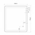 Зеркало Cloud 60x3.5x70 Iddis CLO6000i98