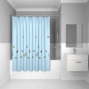 Шторка Butterfly голубой 200x200 Iddis SCID031P