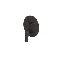 Смеситель для ванны и душа Rhein черный 18x6x18 Bravat PB8429564BW-2-ENG
