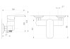 Смеситель для ванны и душа Серия-200 хром 20x15.6x14 ПСМ-Профсан PSM-200-4