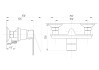 Смеситель для ванны и душа Серия-600 хром 20x12.6x13 ПСМ-Профсан PSM-600-4