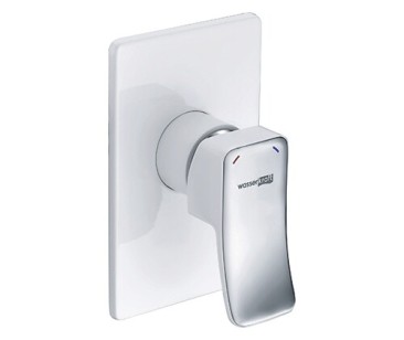 Смеситель для душа Aller 1060WHITE 10x5.5x16 WasserKraft 10651W