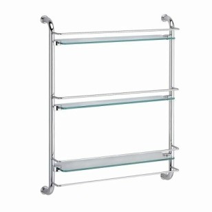 Полка стеклянная 51x16x64 WasserKraft K-2033