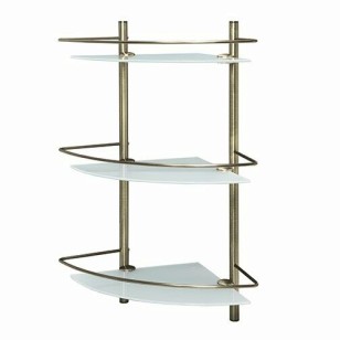 Полка стеклянная 31x31x61 WasserKraft K-3533