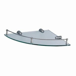 Полка стеклянная 29x29x5 WasserKraft K-544