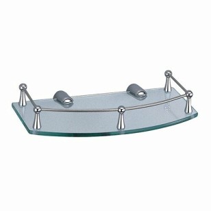 Полка стеклянная 26x16x5 WasserKraft K-588