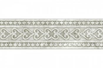 Бордюр Absolut Keramika Papiro White Cenefa B 9.8х29.8