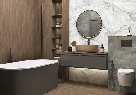 Керамогранит Delacora Crostone карвинг 30x60 D30013M