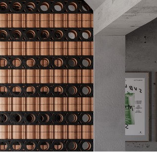 Блок Mutina Jali Blanco керамический 23.4x23.4 PUJ01