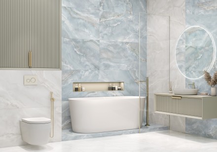 Керамогранит Artkera Group Onyx Breez Gray Матовый 60x60 6060ONB15M