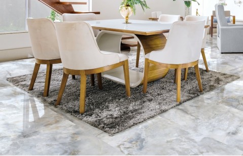 Керамогранит Global Tile Orinda Голубой 60x60 GT606010816PR