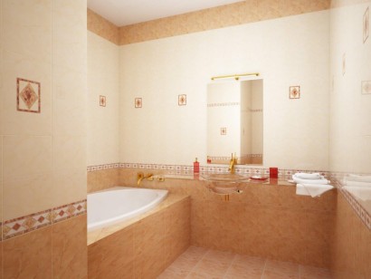 Плитка PiezaROSA Ресса Бежевая Светлая настенная 25x40 120461