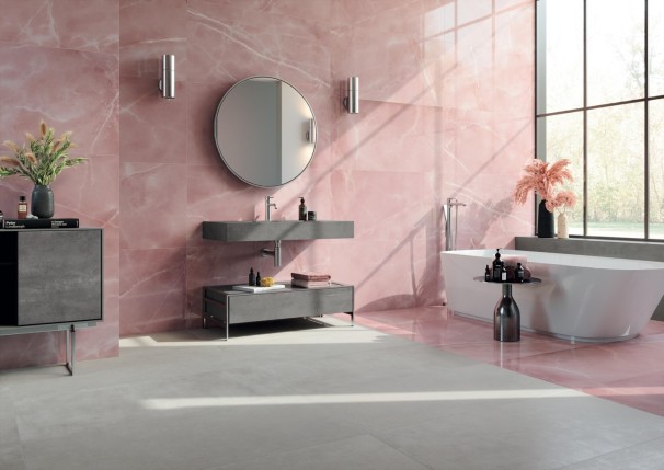 Rosa Onice (Granoland Tiles Llp)