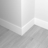 Плинтус каменно-полимерный Alpine Floor Grand Sequoia Белый Матовый SK 11-00