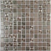 Мозаика NSmosaic Porcelain Series керамика матовая 2.3x2.3 30x30 PR2323-09