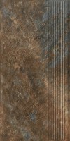 Ступень Paradyz Ardis Rust Stopnica Prosta Struktura Mat 30x60