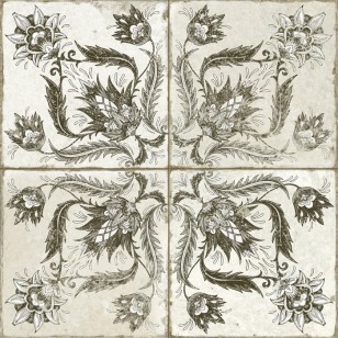 Плитка Peronda FS Ivy Black 45x45 напольная