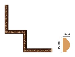 Декоративный угловой элемент Decomaster 130-1-51 (200x200 мм)