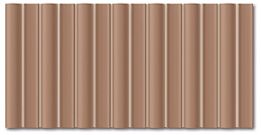 Плитка WOW Faces Bars Tan 12.5x25 133423 настенная