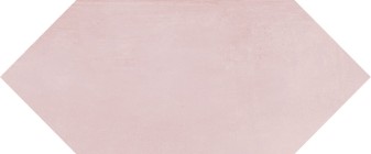 Плитка Kerama Marazzi Фурнаш грань розовый светлый глянцевый 14x34 настенная 35024