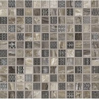 Мозаика Ascot Ceramiche Gemstone Mosaico Taupe Rett 3x3 29.1x29.1