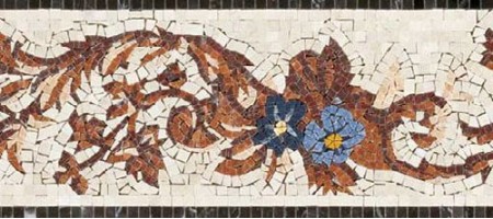 Стеклянная мозаика Sicis Rug Mosaic Renoir Elemento 2 30x68 56274