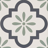 Керамогранит Ceramiche Grazia Shades Of Art Giralda Charcoal-Jade 20x20 GIRAP54