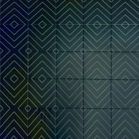 Плитка DeShun Ceramics Art Decor Rombo Nero 20x20 настенная DF207