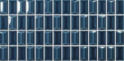 Плитка WOW 3d Bars Diamond Sapphire Gloss 12.5x25 настенная 135542
