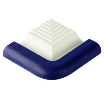Специальный элемент Pool Tile External Corner Beige with Blue Marker Rounded
