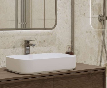 Керамогранит Laparet Ardesia Beige Бежевый Структурный Карвинг 59.5x59.5 LP6060G0221R