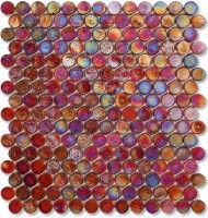 Стеклянная мозаика Sicis Neoglass Barrels 240 Wool 27.6x29.4 N067957