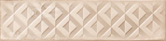 Плитка Cifre Ceramica Drop Relieve Ivory Brillo 7.5x30 настенная