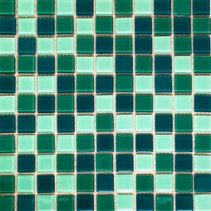 Мозаика Pixmosaic Glass Зеленая 2.5x2.5 30x30 FA056.058.060