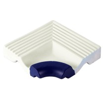 Специальный элемент Pool Tile Internal Corner Beige with Blue Marker Rounded