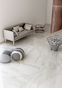 Керамогранит Tuscania Ceramiche White Marble Statuario lapp rett 60x121 L63WM.ST