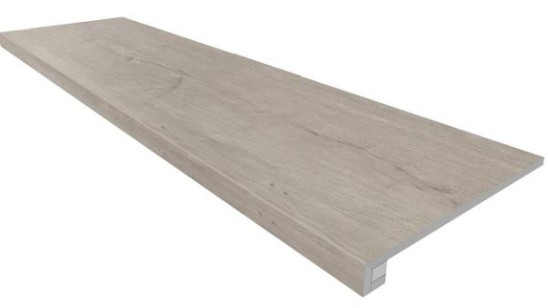 Комплект Estima Soft Wood SF03 (Ступень 33x120 неполированная (прямоугольный бортик) без насечек + Подступенок (14.5x120)