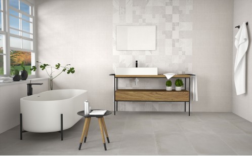 Плитка Durstone Terme Bizant Pearl 40x120 настенная