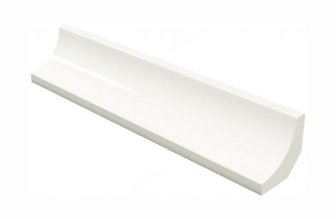 Pool Tile Radial Internal White Smooth