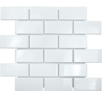 Мозаика Starmosaic Brick and Metro White Glossy 29.5х29.1