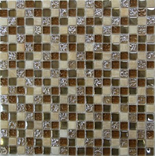 Мозаика Bonaparte Glass Stone 1 1.5x1.5 30x30