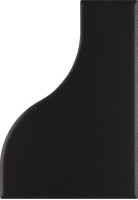 Плитка Equipe Curve Black Matt 8.3x12 настенная 28861
