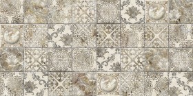 Декор Beryoza Ceramica Рамина Бежевый 25x50 настенный