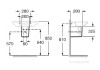 Полупьедестал для раковины Roca Debba 20x29x32.5 33799100Y